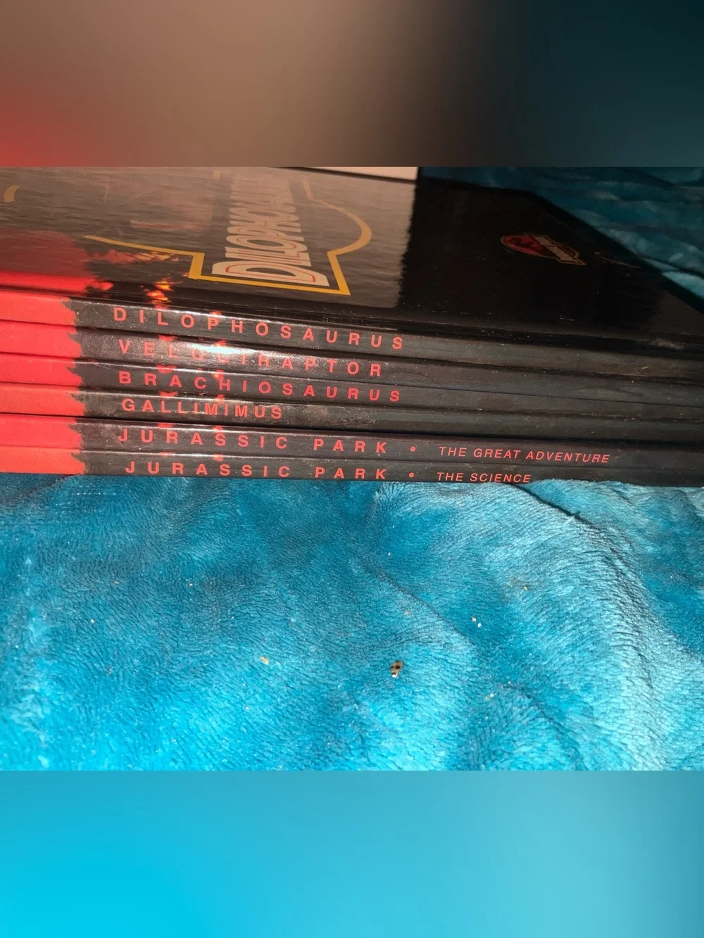 Vintage 1993 Jurassic Park Hardcover Book Lot (Set of 5) – New Rare volumes 3-8